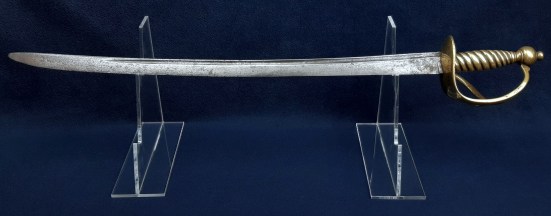 English 1751 Pattern Infantry Hanger, North Lincoln Militia, by Samuel Harvey 11
